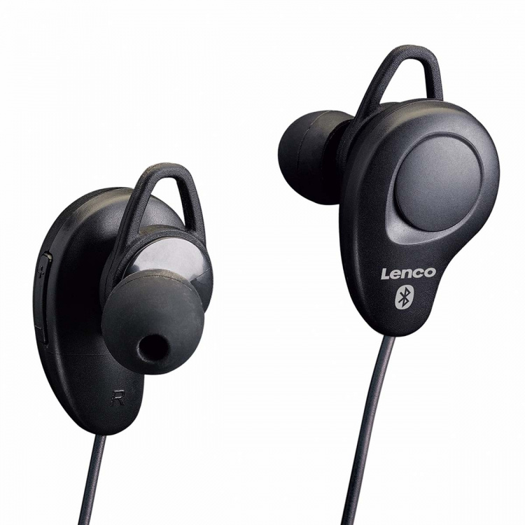 Lenco Draadloze headset Zwart