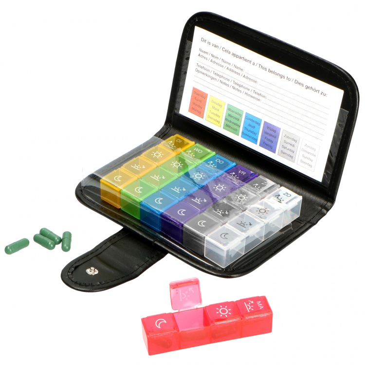 Fysic Draagbare pillenhouder Fysic Draagbare pillenhouder