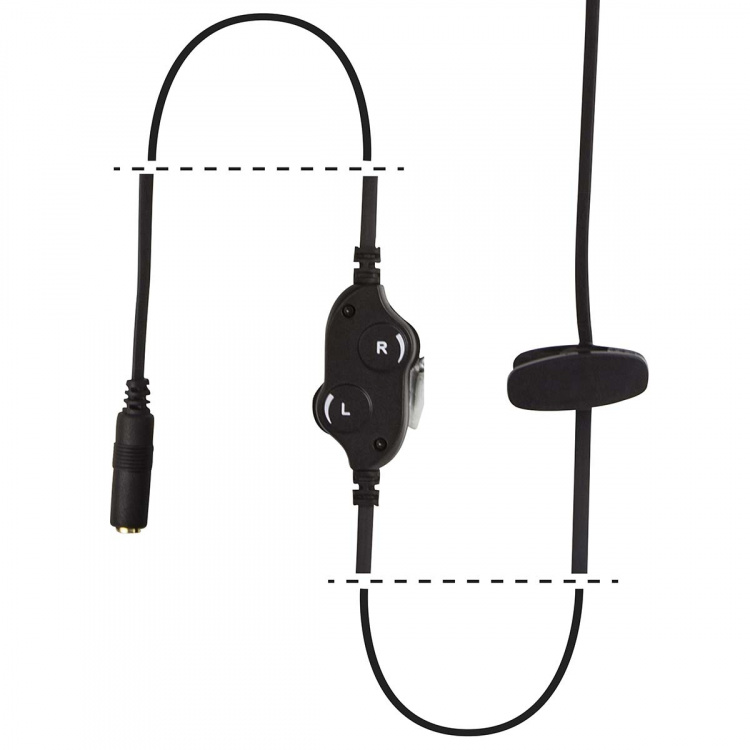 Fysic Hoofdtelefoon met volumeregeling