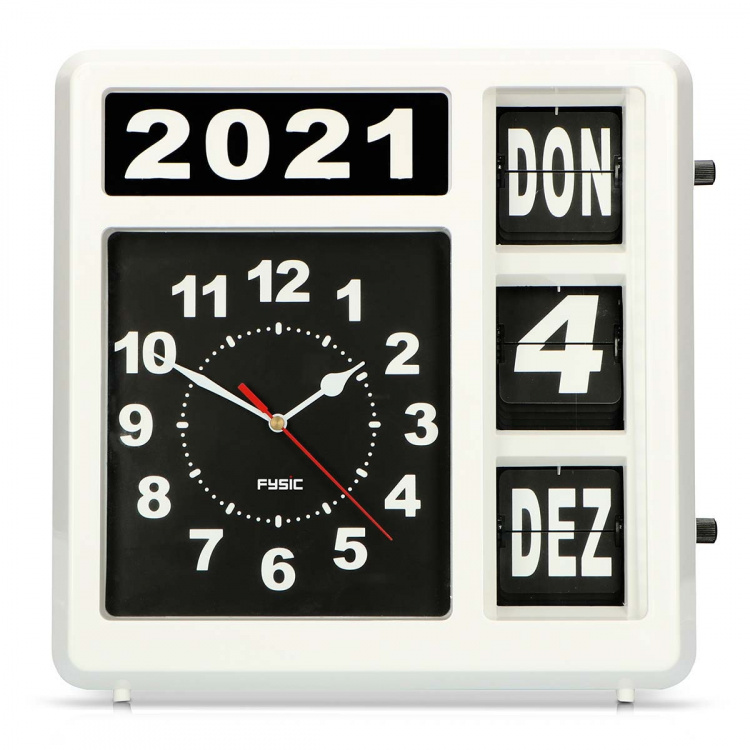 Fysic Grote analoge Duitse klok