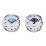 Fysic Analoge dementieklok aluminium