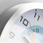 Fysic Analoge dementieklok aluminium