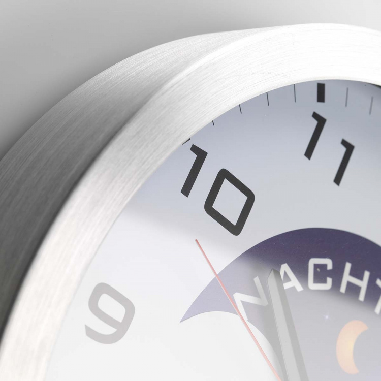Fysic Analoge dementieklok aluminium