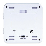 Fysic Digitale wekker met temperatuurweergave