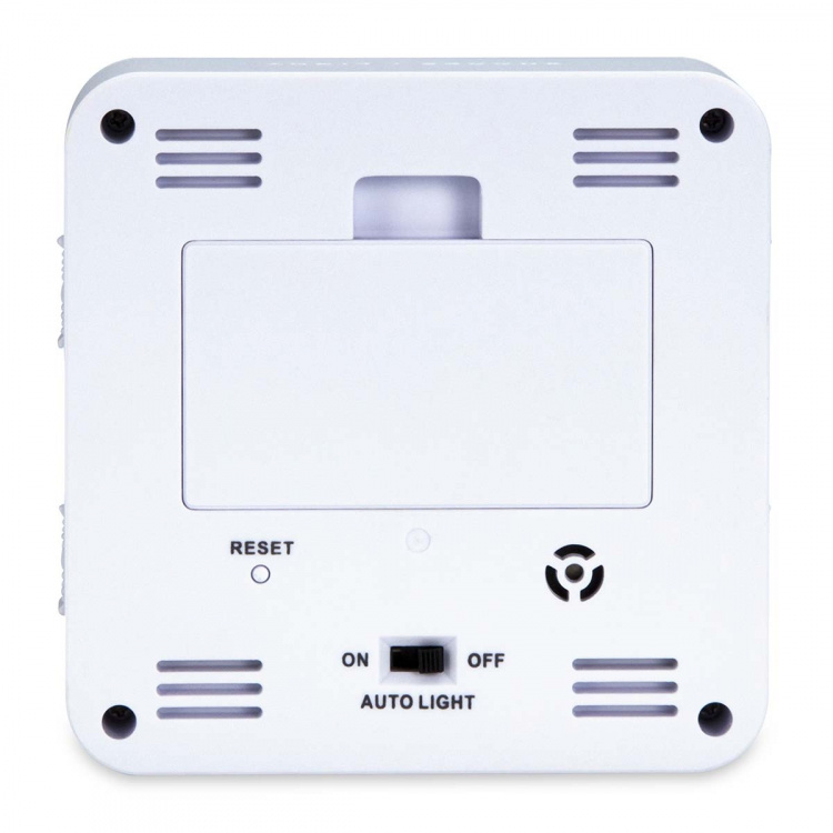 Fysic Digitale wekker met temperatuurweergave