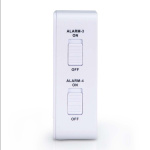 Fysic Digitale wekker met temperatuurweergave