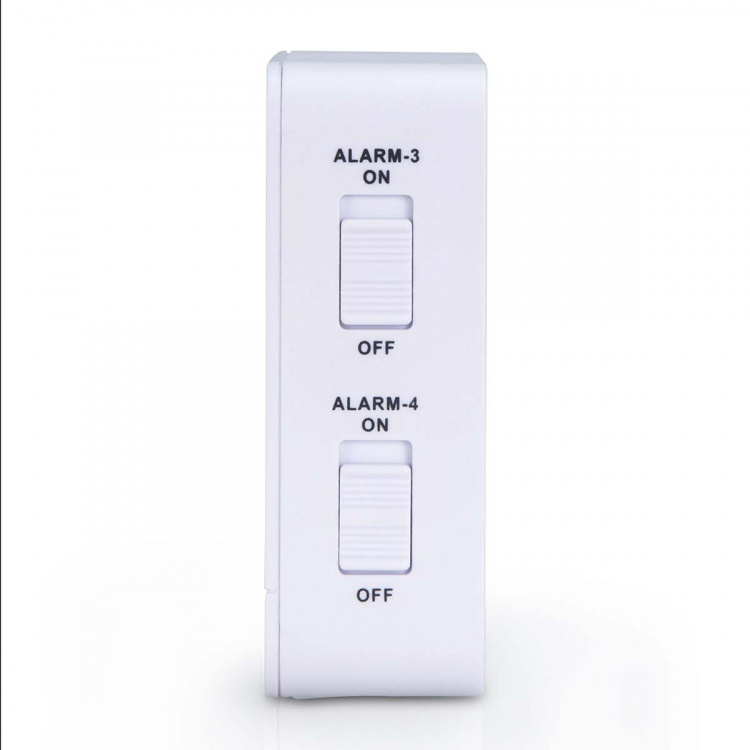 Fysic Digitale wekker met temperatuurweergave