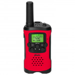 Alecto Set van 2 walkie talkies met bereik tot 7 kilometer Rood / Zwart Alecto Set van 2 walkie talkies met bereik tot 7 kilometer Rood / Zwart