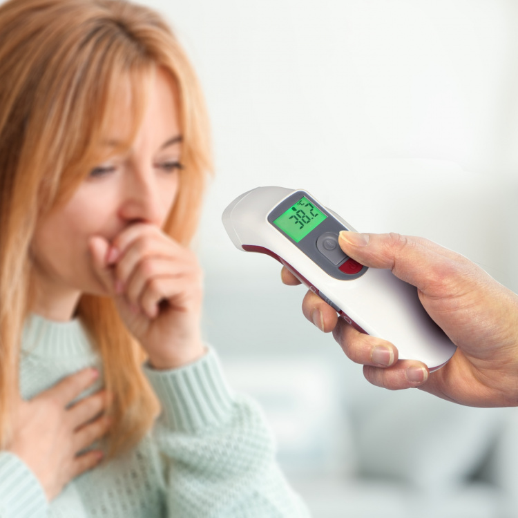 Fysic Infrarode voorhoofdthermometer