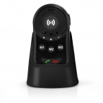 Fysic SOS paniekknop met GPS tracker voor senioren Zwart