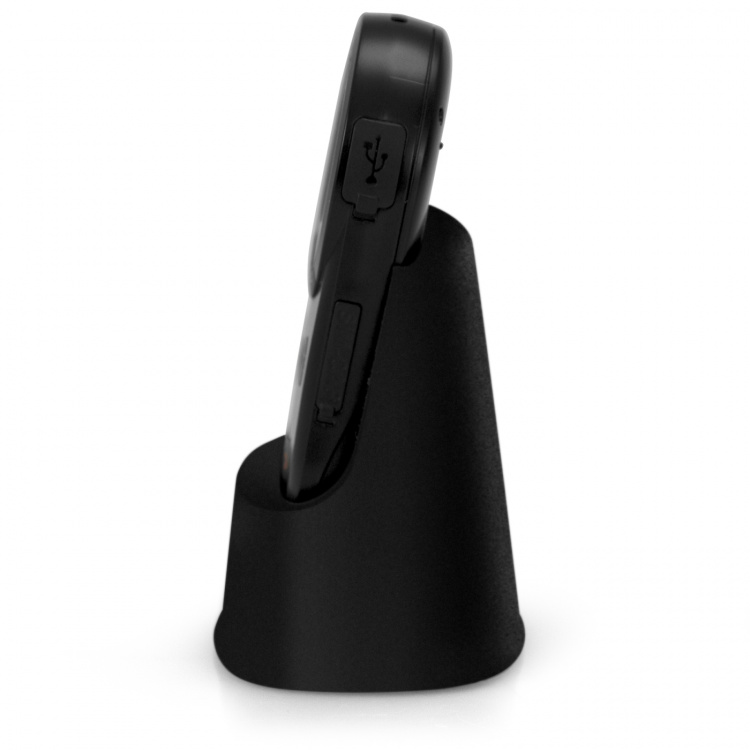 Fysic SOS paniekknop met GPS tracker voor senioren Zwart