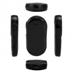 Fysic SOS paniekknop met GPS tracker voor senioren Zwart