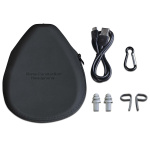 Lenco Botgeleiding Bluetooth® hoofdtelefoon Zwart