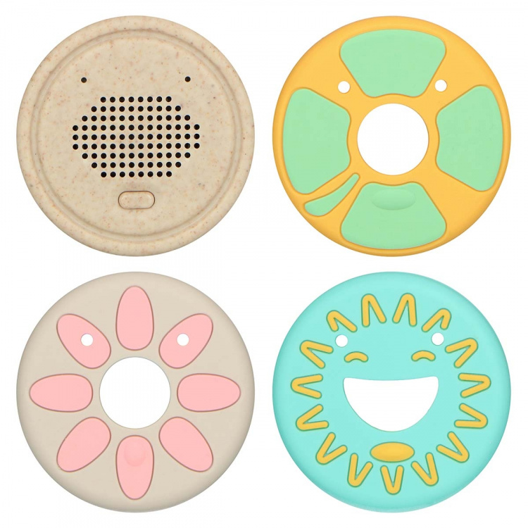 Alecto Baby HeeHee + Teddybeer - Chatknop, maakt van je knuffel een interactieve vriend Alecto Baby HeeHee + Teddybeer - Chatknop, maakt van je knuffel een interactieve vriend