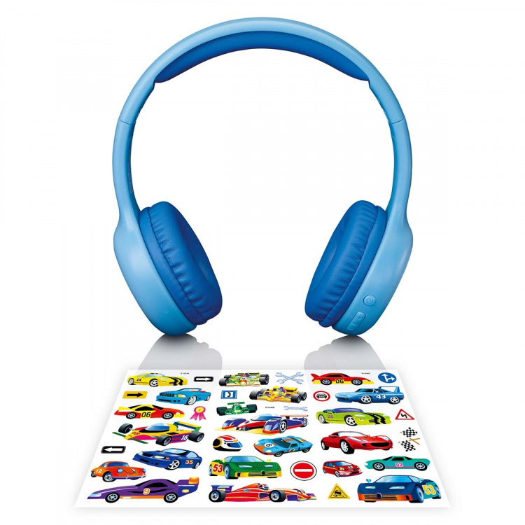 Lenco Opvouwbare Bluetooth®-koptelefoon voor kinderen Blauw Lenco Opvouwbare Bluetooth®-koptelefoon voor kinderen Blauw