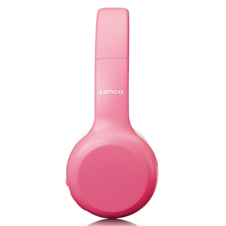 Lenco Opvouwbare kinder Bluetooth® hoofdtelefoon Roze Lenco Opvouwbare kinder Bluetooth® hoofdtelefoon Roze