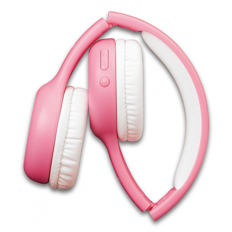 Lenco Opvouwbare kinder Bluetooth® hoofdtelefoon Roze Lenco Opvouwbare kinder Bluetooth® hoofdtelefoon Roze