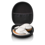 Lenco Draadloze Bluetooth® hoofdtelefoon met actieve ruisonderdrukking en ingebouwde microfoons Grijs / Wit Lenco Draadloze Bluetooth® hoofdtelefoon met actieve ruisonderdrukking en ingebouwde microfoons Grijs / Wit