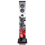 ICES Speakertower met Bluetooth®, PLL FM-radio, USB- en SD-speler