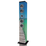 ICES Speakertower met Bluetooth®, PLL FM-radio, USB- en SD-speler