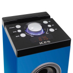 ICES Speakertower met Bluetooth®, PLL FM-radio, USB- en SD-speler
