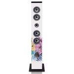 ICES Speakertower met Bluetooth®, PLL FM-radio, USB- en SD-speler