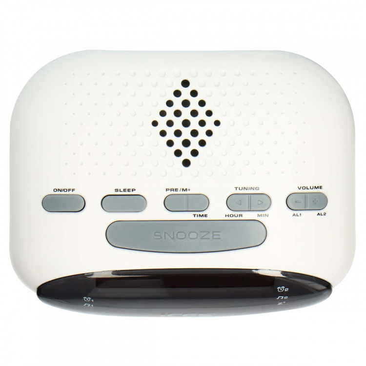 ICES Wekkerradio Wit ICES Wekkerradio Wit