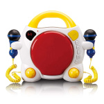 Lenco Draagbare karaoke CD-speler met Bluetooth® voor kinderen Veelkleurig Lenco Draagbare karaoke CD-speler met Bluetooth® voor kinderen Veelkleurig