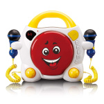 Lenco Draagbare karaoke CD-speler met Bluetooth® voor kinderen Veelkleurig Lenco Draagbare karaoke CD-speler met Bluetooth® voor kinderen Veelkleurig