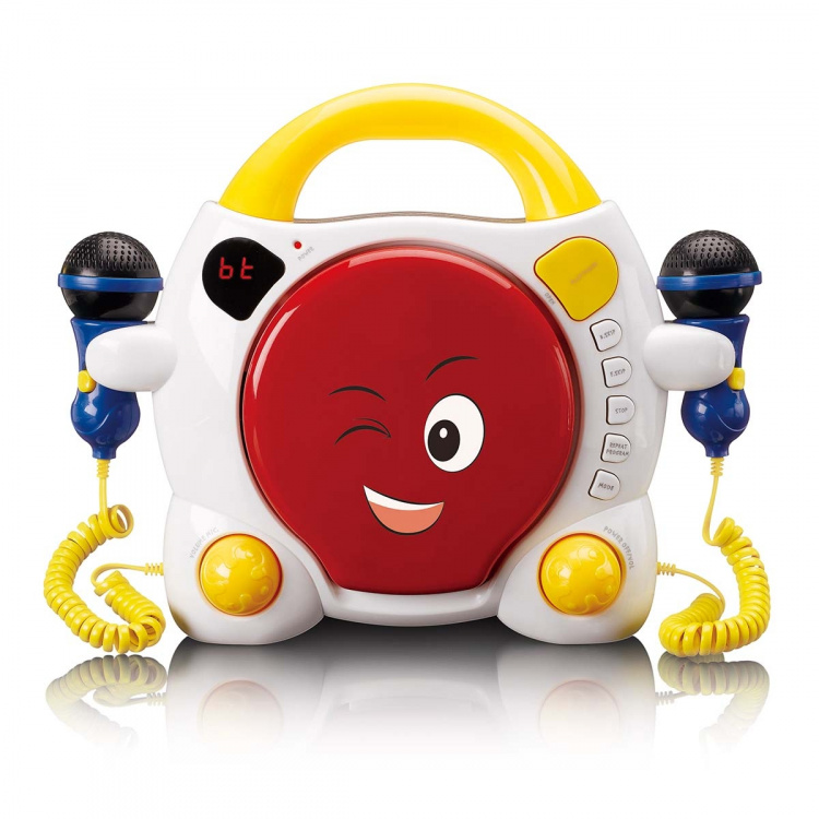 Lenco Draagbare karaoke CD-speler met Bluetooth® voor kinderen Veelkleurig Lenco Draagbare karaoke CD-speler met Bluetooth® voor kinderen Veelkleurig
