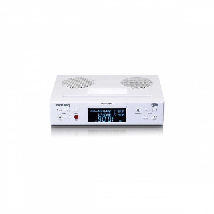 Lenco DAB+/FM-keukenradio met Bluetooth® LED-verlichting en timer Wit Lenco DAB+/FM-keukenradio met Bluetooth® LED-verlichting en timer Wit