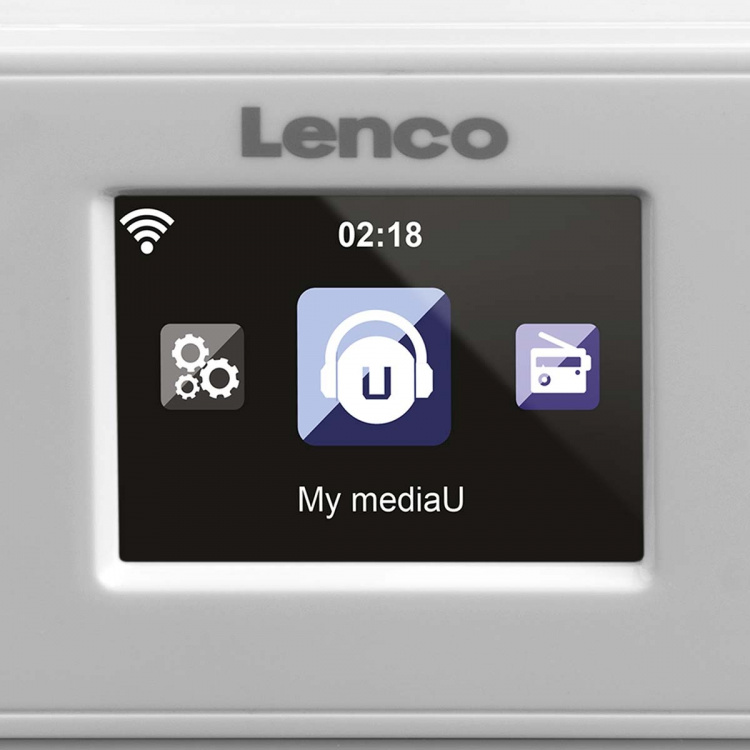 Lenco Keuken internetradio met FM Wit