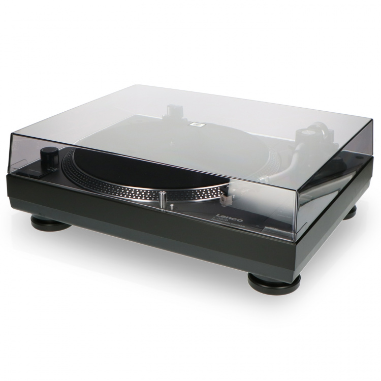 Lenco Direct drive platenspeler met USB / PC codering Zwart
