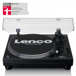 Lenco Direct drive platenspeler met USB/PC codering Zwart