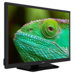Lenco 24 inch HD LED TV met DVB-T2 DVB-C DVB-S2 12V Zwart