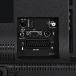 Lenco 24 inch HD LED TV met DVB-T2 DVB-C DVB-S2 12V Zwart