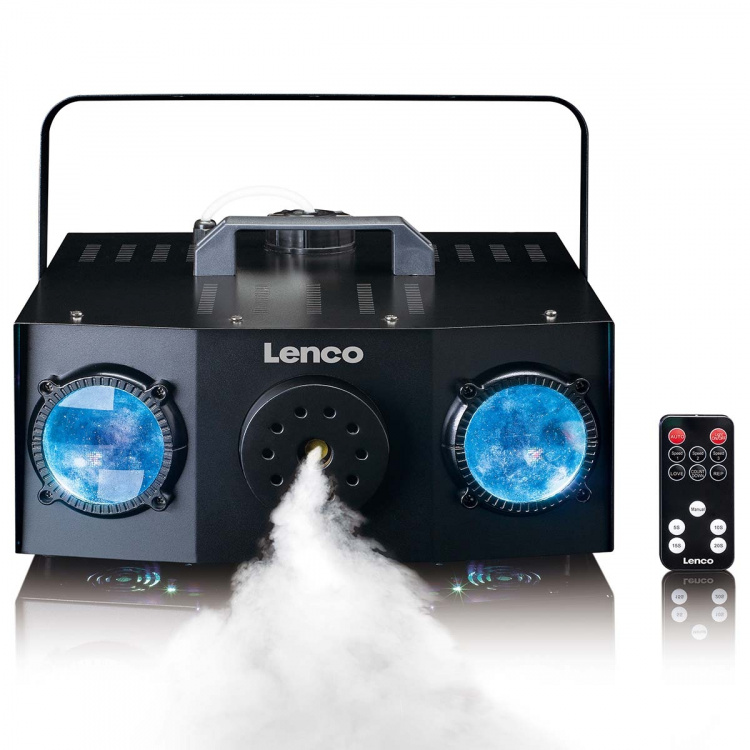 Lenco LED and FOG machine with 1 L liquid and r.c Lenco LED and FOG machine with 1 L liquid and r.c
