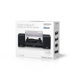 Lenco Platenspeler met Bluetooth® ontvangst en twee externe speakers