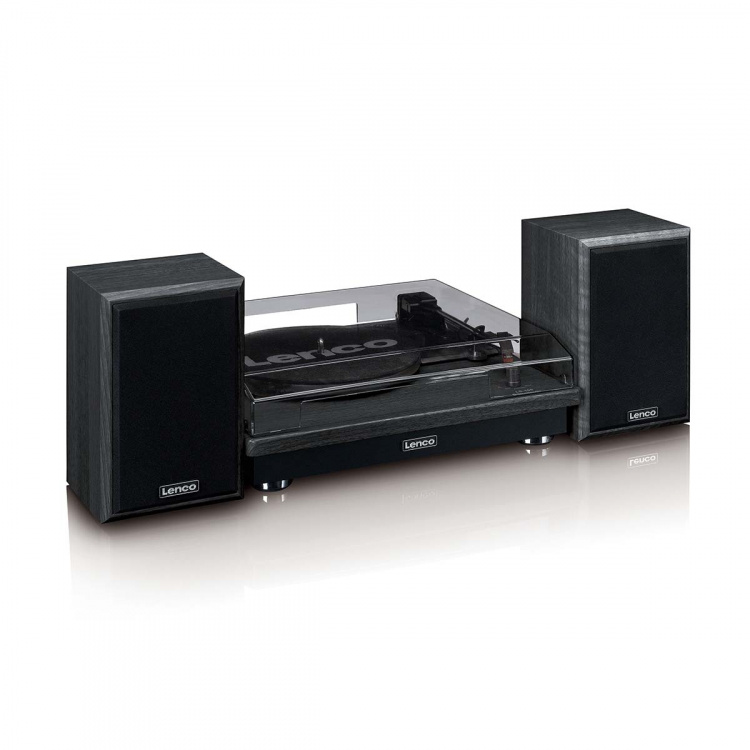 Lenco Platenspeler met Bluetooth® ontvangst en twee externe speakers