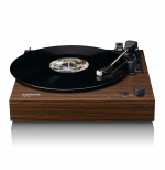 Lenco Platenspeler met Bluetooth®, twee ingebouwde luidsprekers en AT3600L cassette Wood