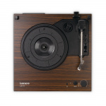 Lenco Platenspeler met Bluetooth®, twee ingebouwde luidsprekers en AT3600L cassette Wood