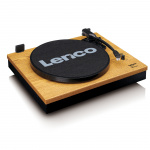 Lenco Platenspeler met Bluetooth® en twee aparte luidsprekers Wood