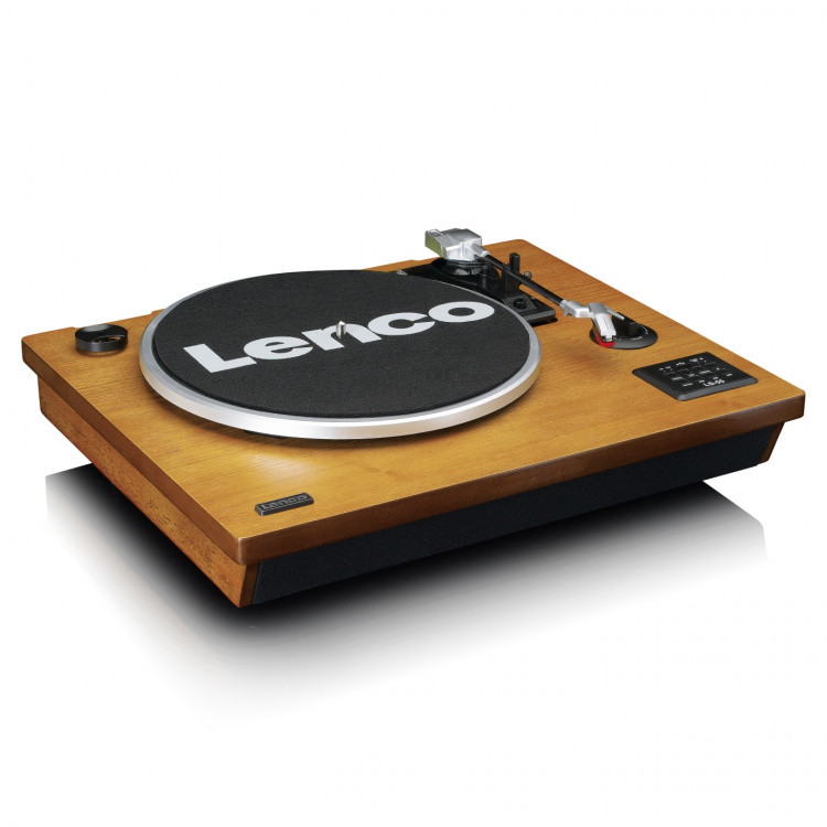 Lenco Platenspeler met Bluetooth®, USB MP3-coder, luidsprekers Hout Lenco Platenspeler met Bluetooth®, USB MP3-coder, luidsprekers Hout
