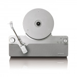 Lenco Volautomatische verticale platenspeler met ingebouwde luidsprekers en Bluetooth® Silver Lenco Volautomatische verticale platenspeler met ingebouwde luidsprekers en Bluetooth® Silver