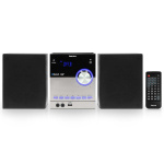 Lenco Micro set met DAB+/FM/CD/Bluetooth® & USB-speler - Zwart Lenco Micro set met DAB+/FM/CD/Bluetooth® & USB-speler - Zwart