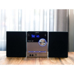 Lenco Micro set met DAB+/FM/CD/Bluetooth® & USB-speler - Zwart Lenco Micro set met DAB+/FM/CD/Bluetooth® & USB-speler - Zwart