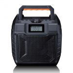 Lenco Krachtige draagbare outdoor DAB+/FM-radio met Bluetooth® IPX5 waterbestendig Grijs Lenco Krachtige draagbare outdoor DAB+/FM-radio met Bluetooth® IPX5 waterbestendig Grijs