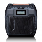 Lenco Krachtige draagbare outdoor DAB+/FM-radio met Bluetooth® IPX5 waterbestendig Grijs Lenco Krachtige draagbare outdoor DAB+/FM-radio met Bluetooth® IPX5 waterbestendig Grijs