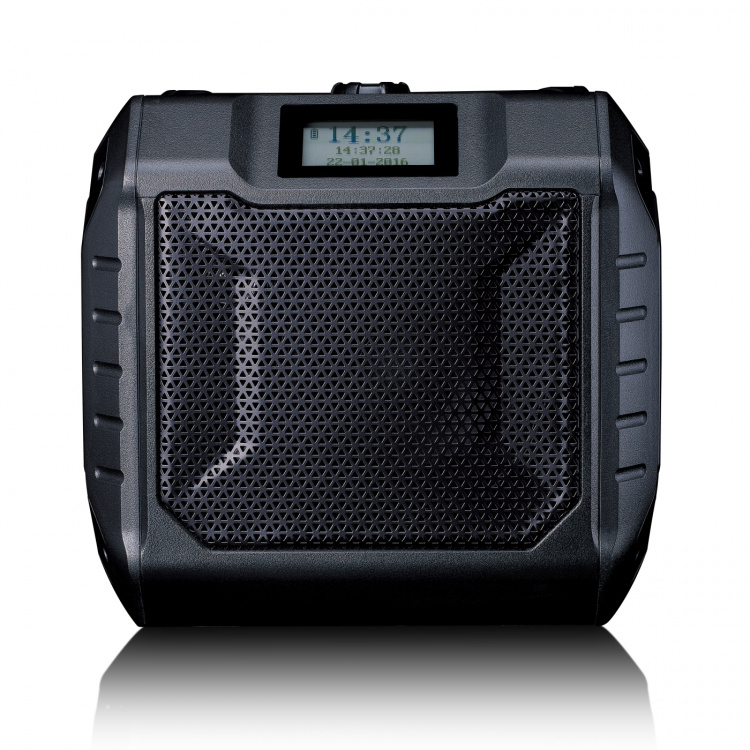 Lenco Krachtige draagbare outdoor DAB+/FM-radio met Bluetooth® IPX5 waterbestendig Grijs Lenco Krachtige draagbare outdoor DAB+/FM-radio met Bluetooth® IPX5 waterbestendig Grijs