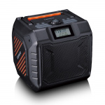 Lenco Krachtige draagbare outdoor DAB+/FM-radio met Bluetooth® IPX5 waterbestendig Grijs Lenco Krachtige draagbare outdoor DAB+/FM-radio met Bluetooth® IPX5 waterbestendig Grijs